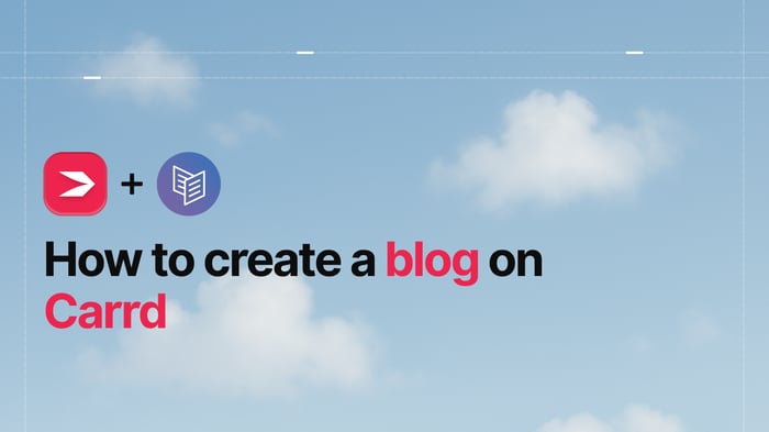 Carrd blog