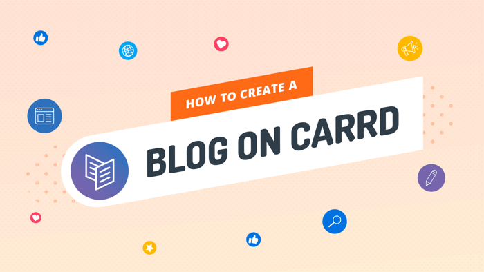 How to Create a Blog on Carrd – Start Blogging Today