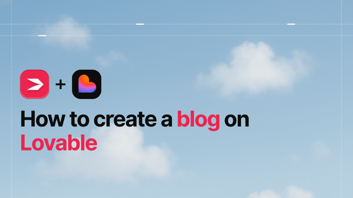 How to Create a Blog on Lovable in 3 Easy Steps