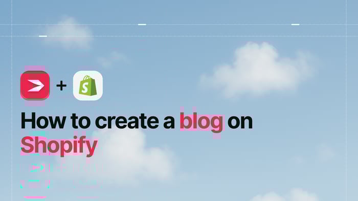 Shopify blog
