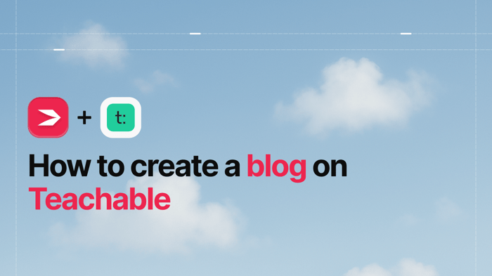 Teachable blog