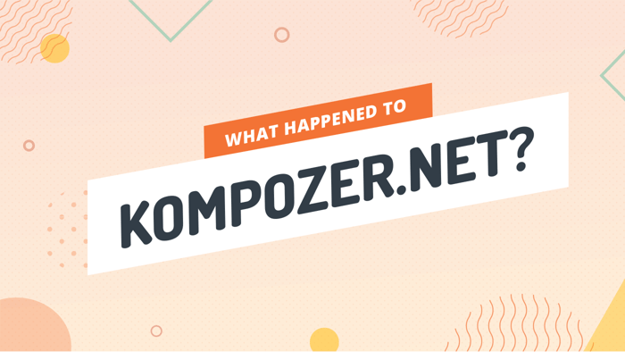What Happened to KompoZer.net?
