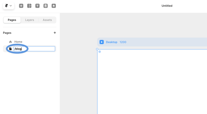 Framer blog install step