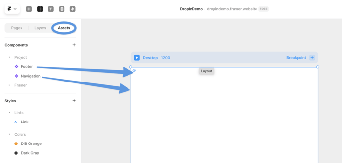 Framer blog install step