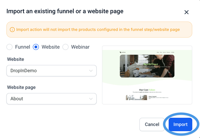 HighLevel blog install step