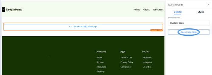 HighLevel blog install step