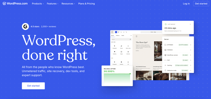 Ghost alternatives: WordPress