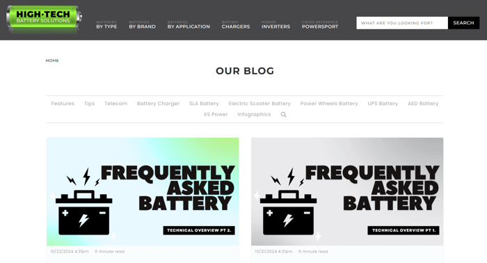 High-Tech Battery Solutions