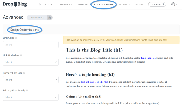 HighLevel blog install step