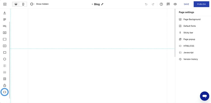 Instapage blog install step