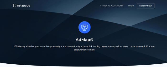 Instapage admap
