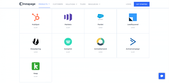 Instapage integrations