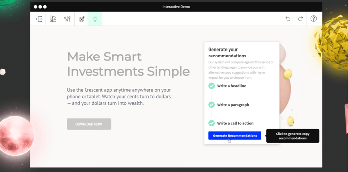 Unbounce smart builder