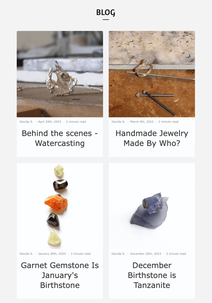 Joolree by D Blog Example 3