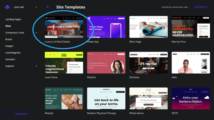 Leadpages templates