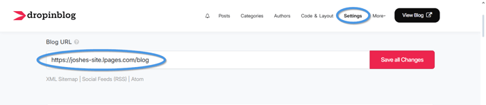 Leadpages blog link