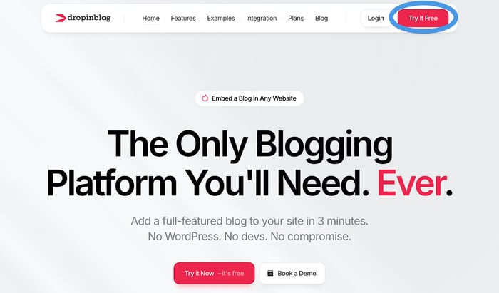 Lovable blog install step