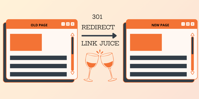 301 redirects can help pass link equity (link juice) from one page to another