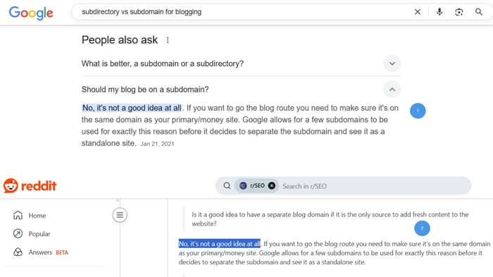 How AI extracts data from People Also Ask (PAA) section