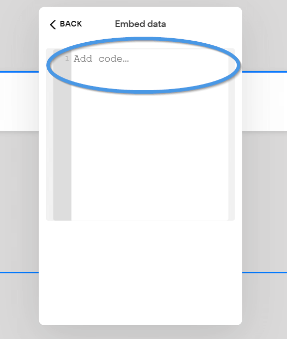 Squarespace blog install step