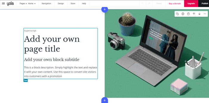Yola editor