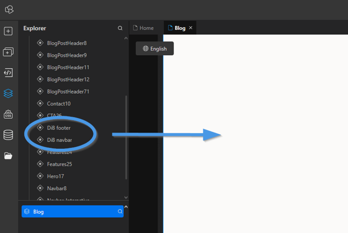 TeleportHQ blog install step