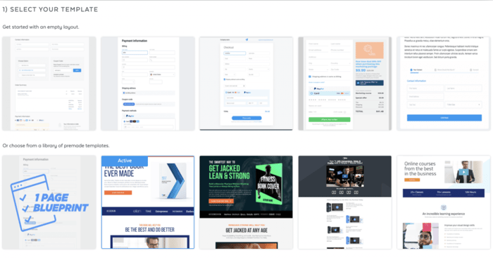 SamCart templates