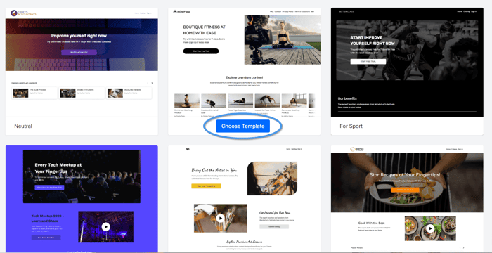Uscreen blog install step