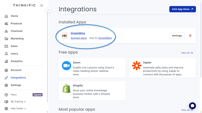 View Installed Apps