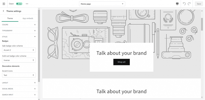 Shopify customization