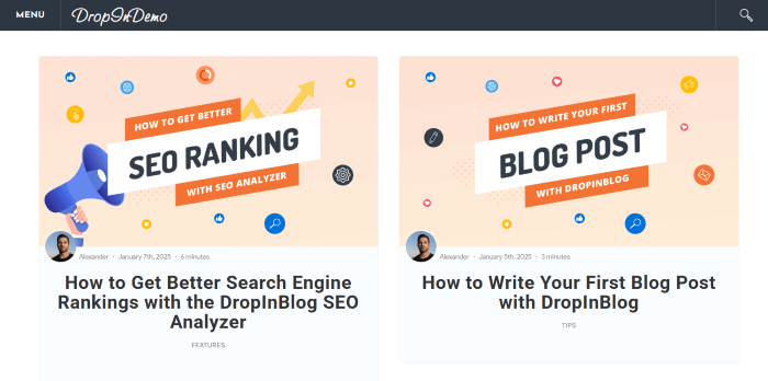 Weebly blog install step