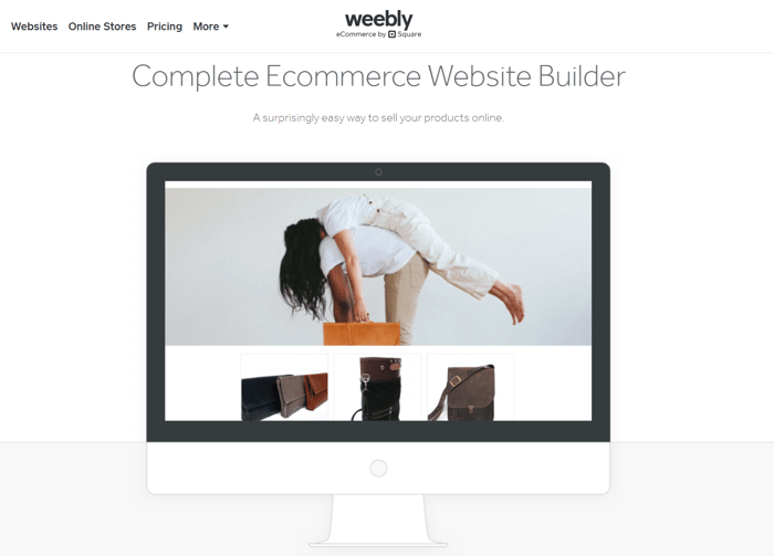 Weebly ecommerce