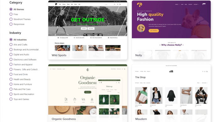 WooCommerce themes