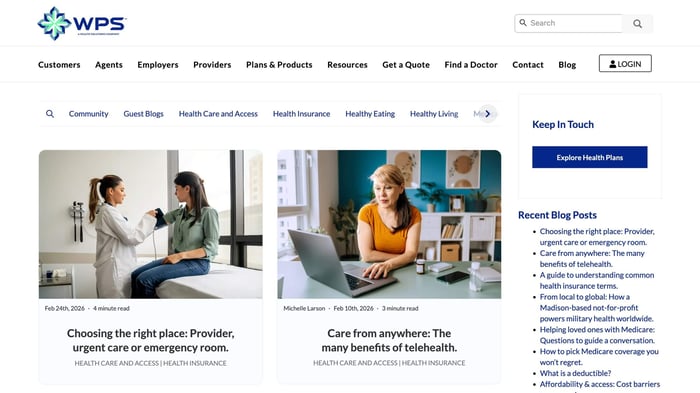 WPS Health Insurance Blog