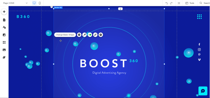 Wix editor site builder