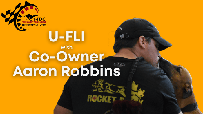 Fast Dogs, Strong Bonds: Aaron Robbins on U-FLI Flyball and the 1-TDC Tournament of Champions