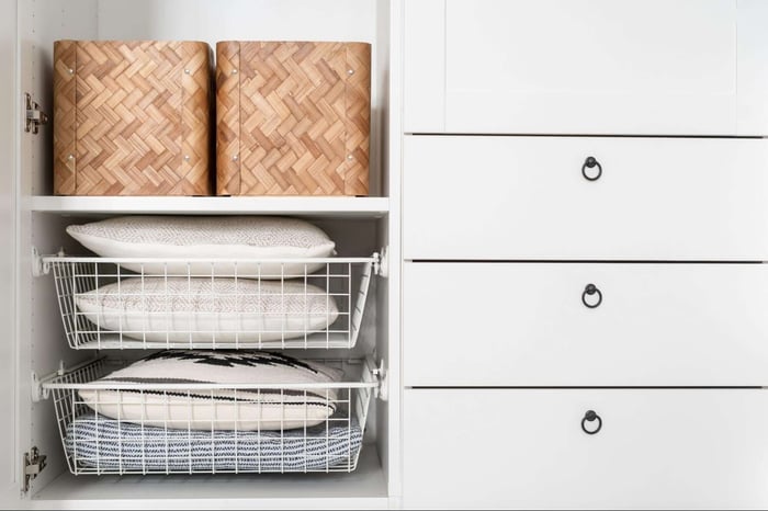 Bedroom Closet Organization For Your Pillows