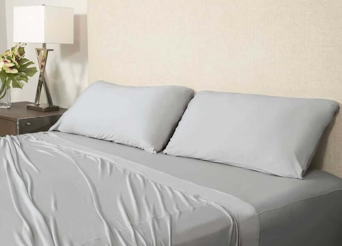 Grey Sheets Mean Peaceful and Effortless