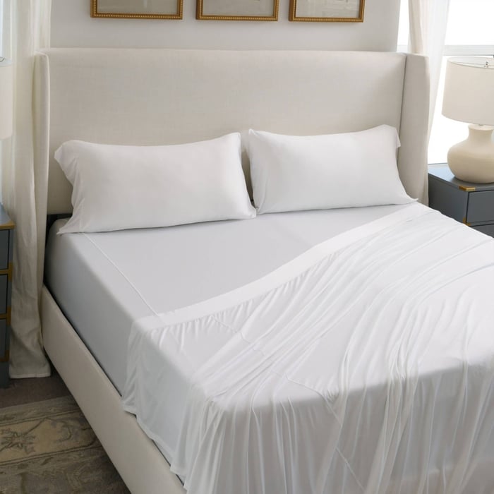 Have a Hotel Guest Experience in Your Home With SHEEX Cooling Sheets