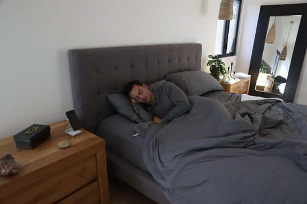 Man Taking a Long Nap During the Day