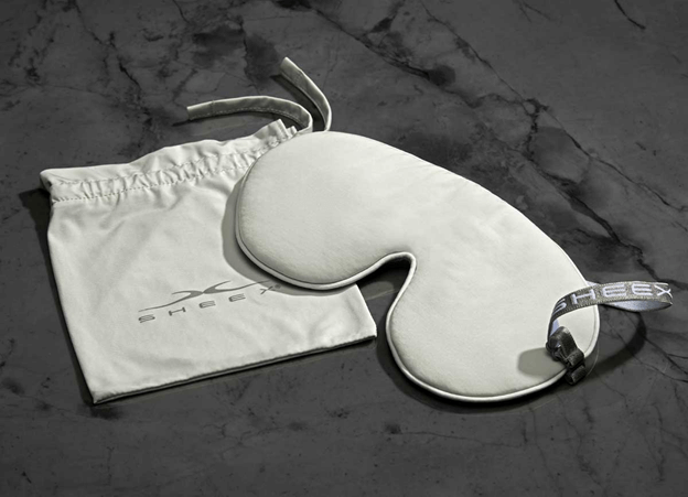 Midnight Label Sleep Mask + Pouch