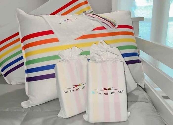 Pride Pillow Shams & Eye Mask Set