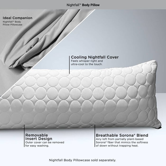 SHEEX Cooling Technology Body Pillow