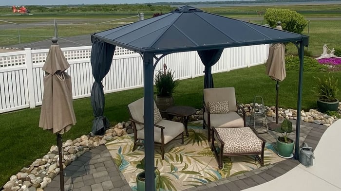 Featuring the Palram - Canopia Palermo Gazebo