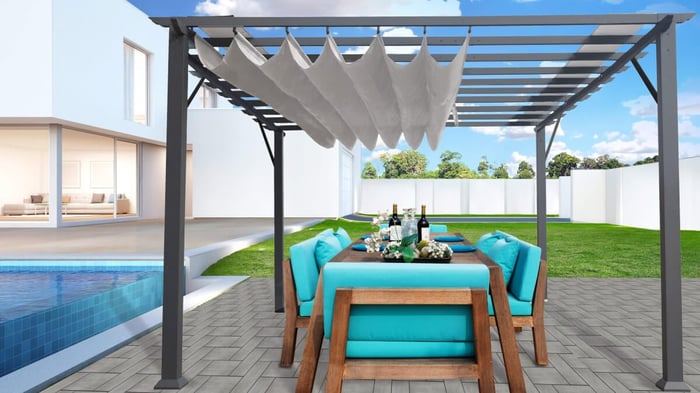 Use Your Gazebo or Pergola All Year Long