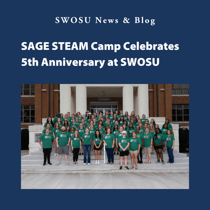 SAGE STEAM Camp Celebrates 5th Anniversary at SWOSU