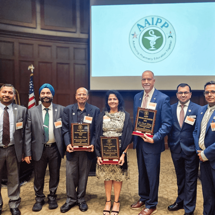 Dr. Saluja Helps Found National Pharmacy Association for Indian Educators