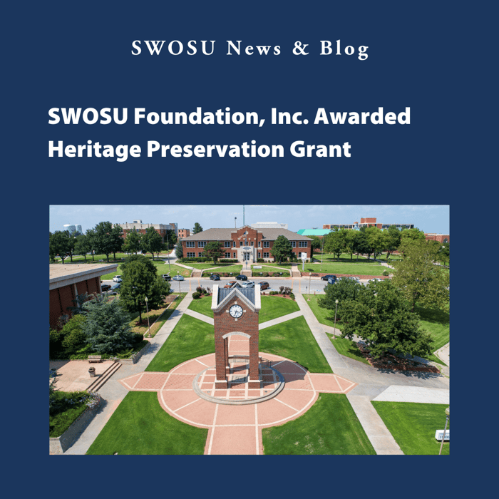 SWOSU Foundation, Inc. Awarded Heritage Preservation Grant