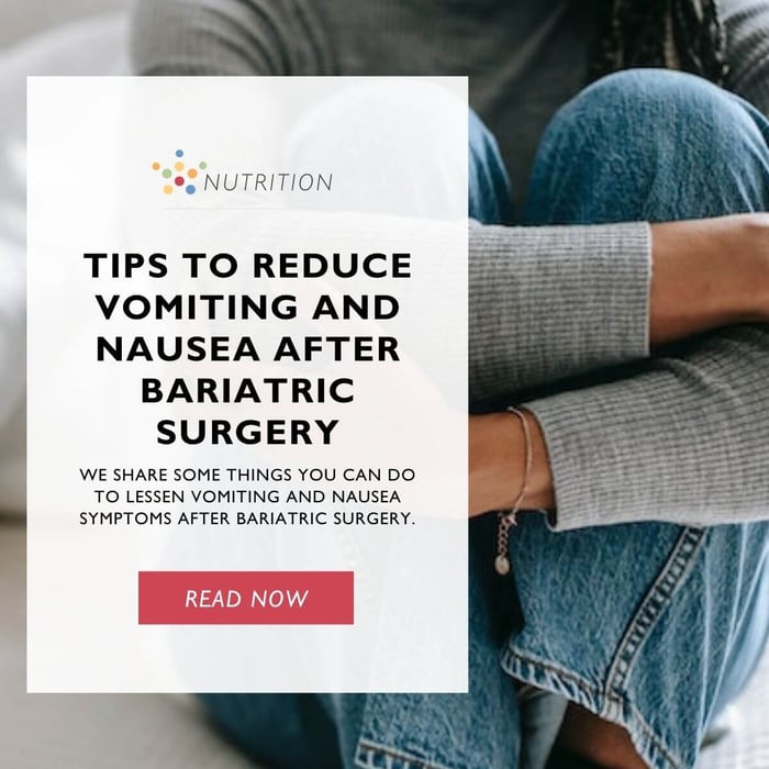 Tips to Reduce Vomiting and Nausea After Bariatric Surgery