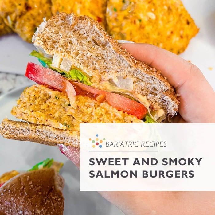 Sweet and Smoky Salmon Burgers